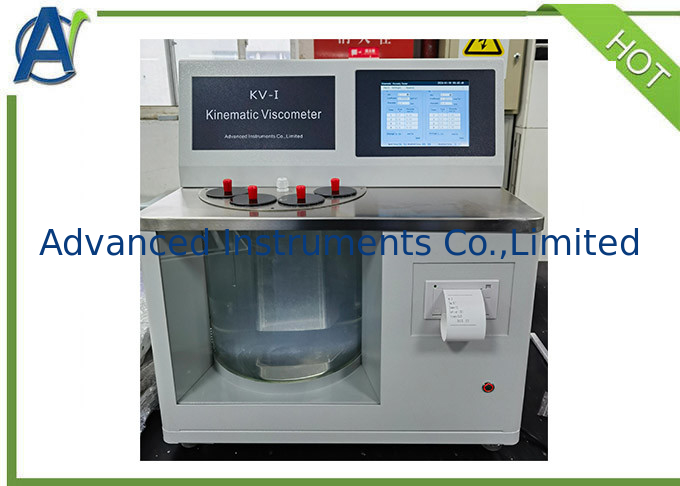 ASTM D445 Automatic Kinematic Viscometer for Lubricant Oil Testing