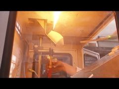 معدات اختبار تأثير تناثر المعدن بوزن 42 كجم، ملابس واقية