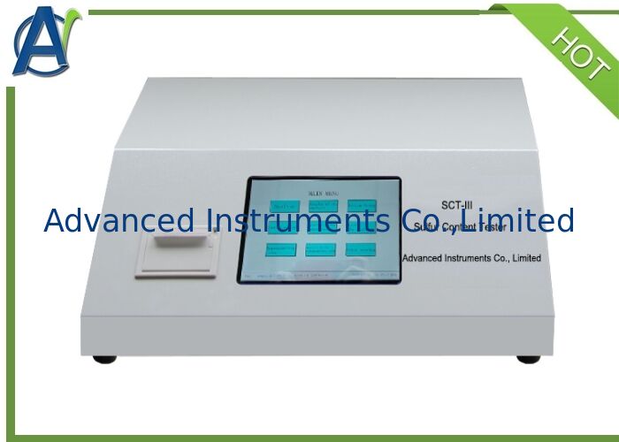 ASTM D4294 Petroleum Products X-ray Fluorescence Sulfur-in-Oil Analyzer