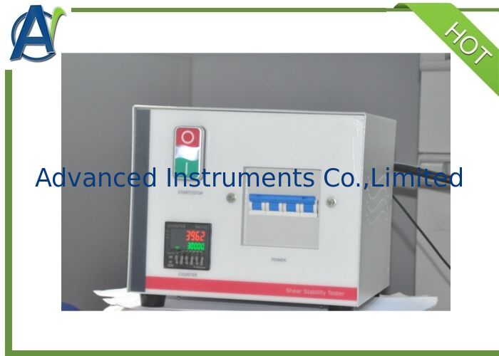 ASTM D6278 Diesel Injector Shear Stability Tester, Polymer Containing Lubricant Oil Shear Stability Test Equipment
