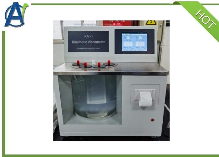 ASTM D445 Automatic Calculation Kinematic Viscosity Tester with Built-in Printer for Petroleum Products