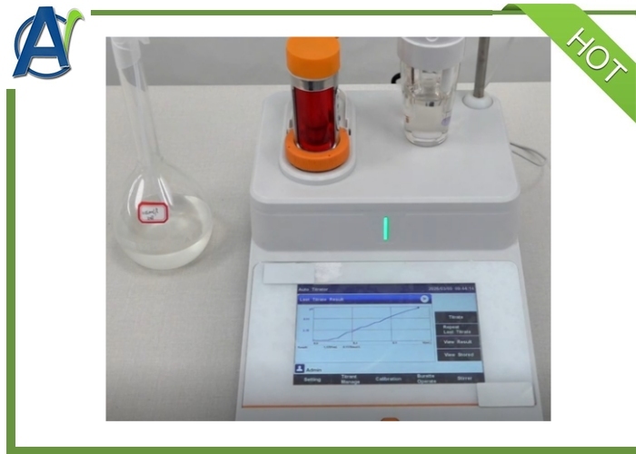 Automatic Potential Titrator for ASTM D664 TAN & D2896 TBN Test with High-Accuracy Burette and Touchscreen Interface
