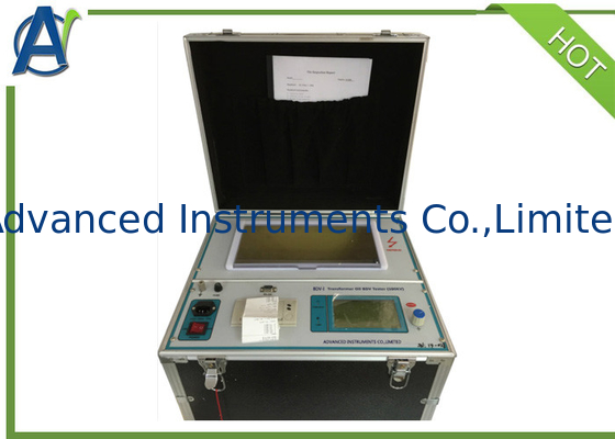 IEC 60156 مجموعة اختبار BDV ذات القوة العازلة للزيت العازل