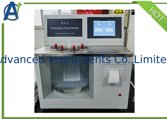 ASTM D445 مقياس اللزوجة الحركية الأوتوماتيكية لاختبار زيت التشحيم