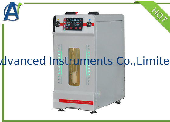 ASTM D7279 حساب سريع تلقائي لمؤشر اللزوجة كينيماتيك Houillon Viscometer للسوائل الشفافة وغير الشفافة.