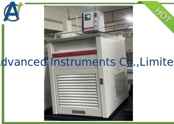 جهاز اختبار CFPP ونقطة الانسكاب ونقطة السحابة مزدوج الحمام متعدد الوظائف بأربعة مواضع ASTM D6371 / ASTM D97 / ASTM D2500