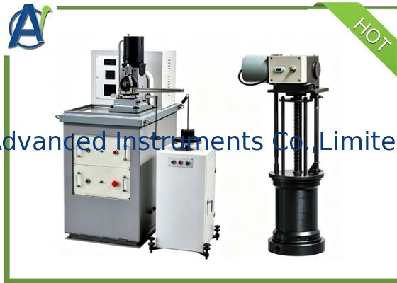 آلة اختبار ارتداء حلقة تيمكن ASTM D2782 ASTM D2509 اختبار الضغط المفرط للمساحات