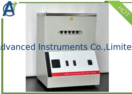 ASTM D2265 ISO6299 جهاز نقطة هبوط الدهون مجموعة حرارة واسعة اختبار نقطة هبوط الدهون