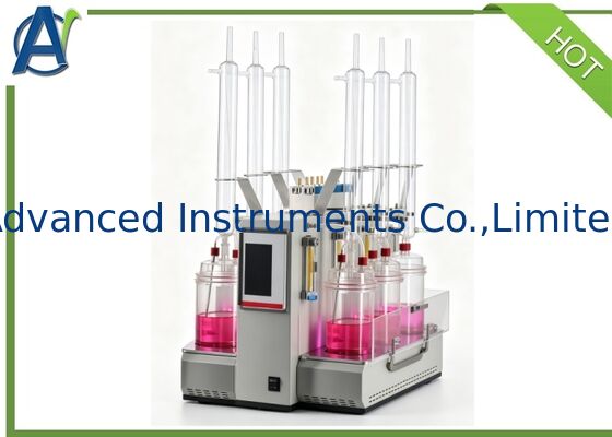 معدات اختبار التآكل ذات 6 وحدات من طراز ASTM D1384 لاختبار أداء تآكل المبرد