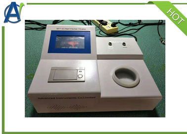 ASTM D6304 زيت التشحيم مقياس الكولسترول Karl Fischer Titrator اختبار محتوى الماء