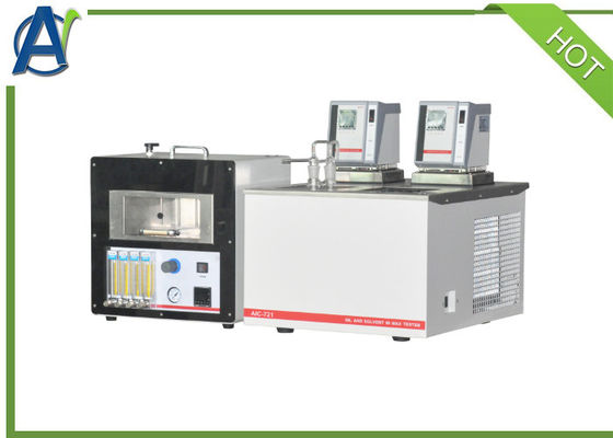 جهاز تحليل محتوى زيت الشمع البترولي ASTM D721 مع 4 أنابيب اختبار