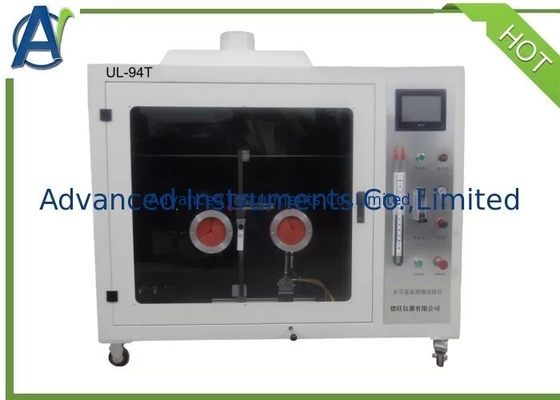 ISO 1210 مادة البوليمر معدات الكشف عن اللهب الأفقية والعمودية IEC 60707