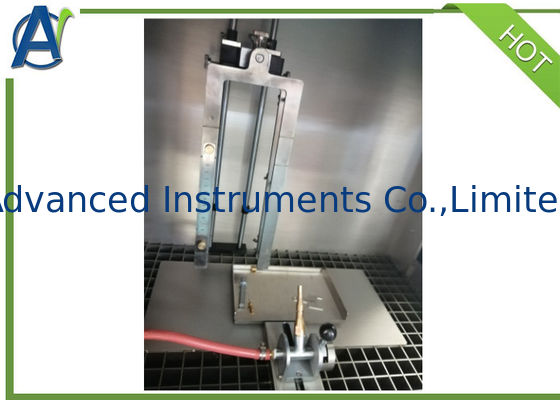 اختبار مصدر اللهب الفردي معدات اختبار القابلية للاشتعال EN ISO 11925-2 و DIN 53438