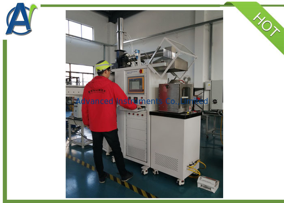 BS 476-15 ISO 5660 ASTM E1354 آلة اختبار مقياس السعرات الحرارية المخروطية